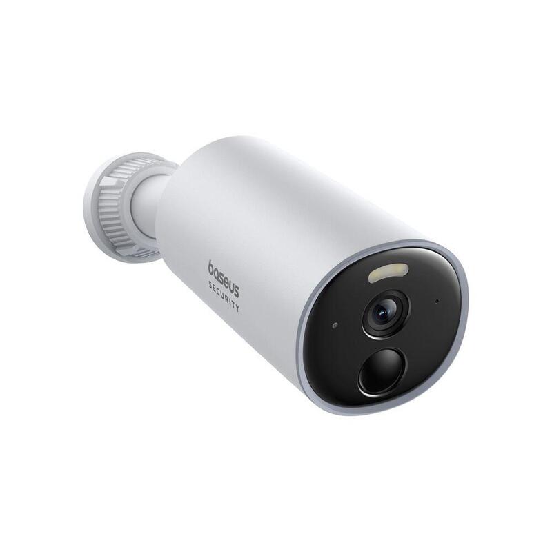 Cámara De Seguridad Baseus Security B1 Para Exteriores, 2k, Color Blanco