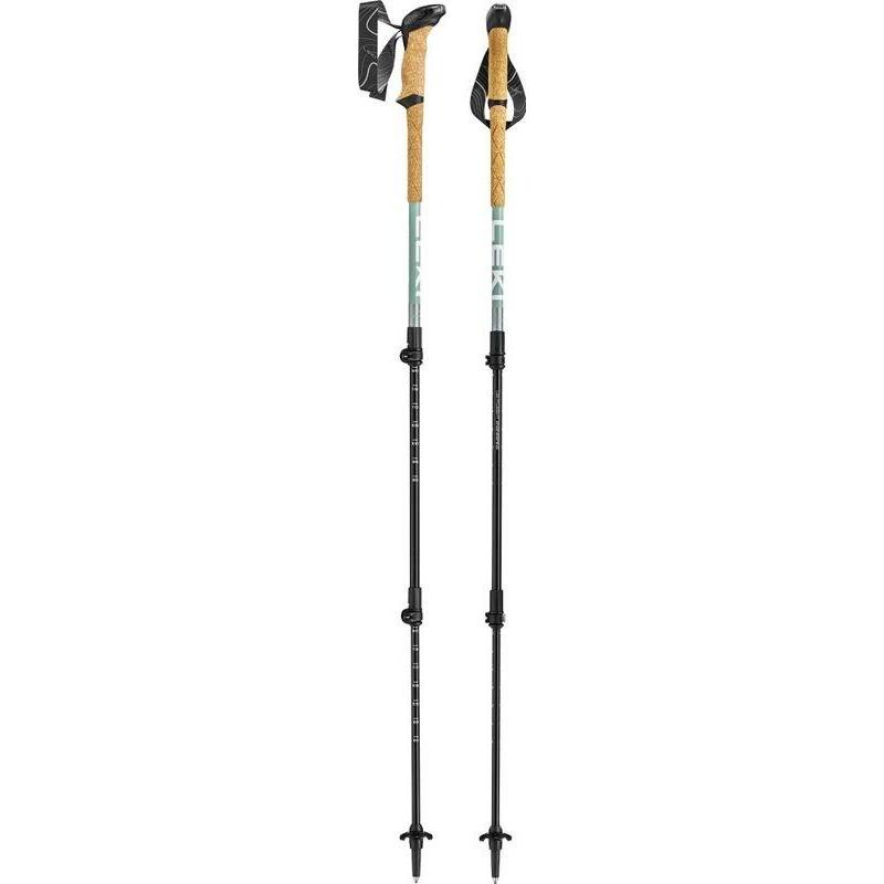 Bastones De Bastones De Trekking Leki Makalu Lite 90-125cm Gris-Verdeleki Makalu Lite 90-125cm Gris-Verde