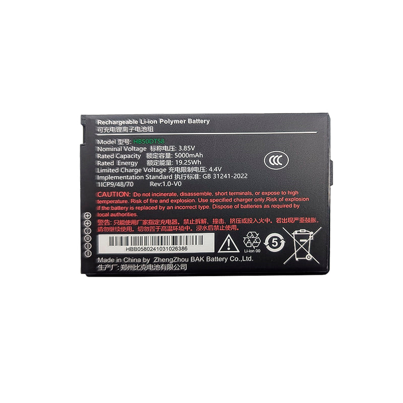 Batería 5.000 Mah Para Urovo Ct58s