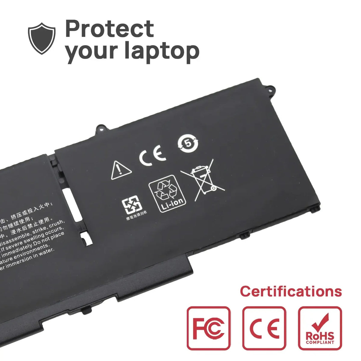 Batería Para Portátil 8Wrcr 01Vx5 8H6Wd Fk0Vr 404T8