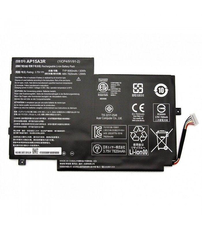Batería Para Portátil Acer Aspire Switch 10E Sw3-013-1566 Ap15A3R