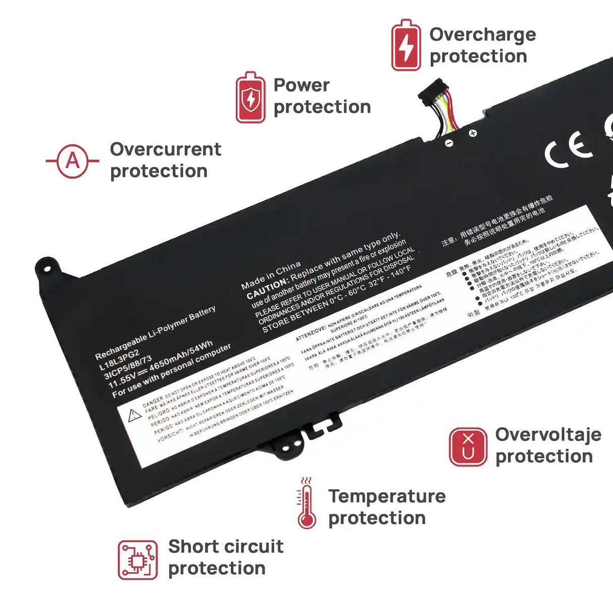 Bateria Para Portatil Acer Chromebook 14W 14E S345-14St L18M3Pg2