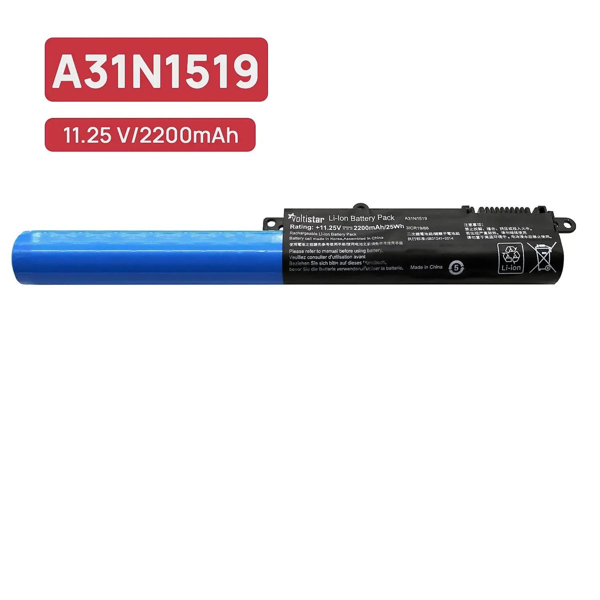 Batería Para Portátil Asus X540ya-3f A31-N1519
