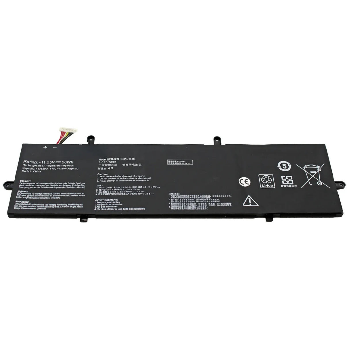 Bateria Para Portatil Asus Zenbook Flip 13 Ux362Fa C31N1816