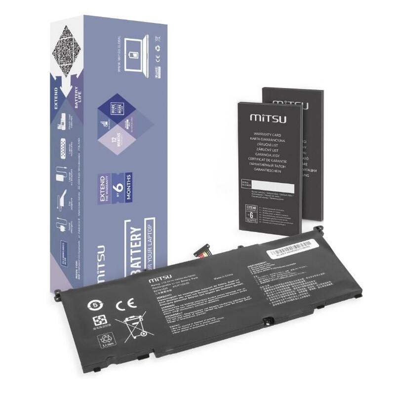 Bateria B41n1526 Do Asus Rog Stix Gl502vm Fx502vd 3400 Mah (52 Wh) 15.2v