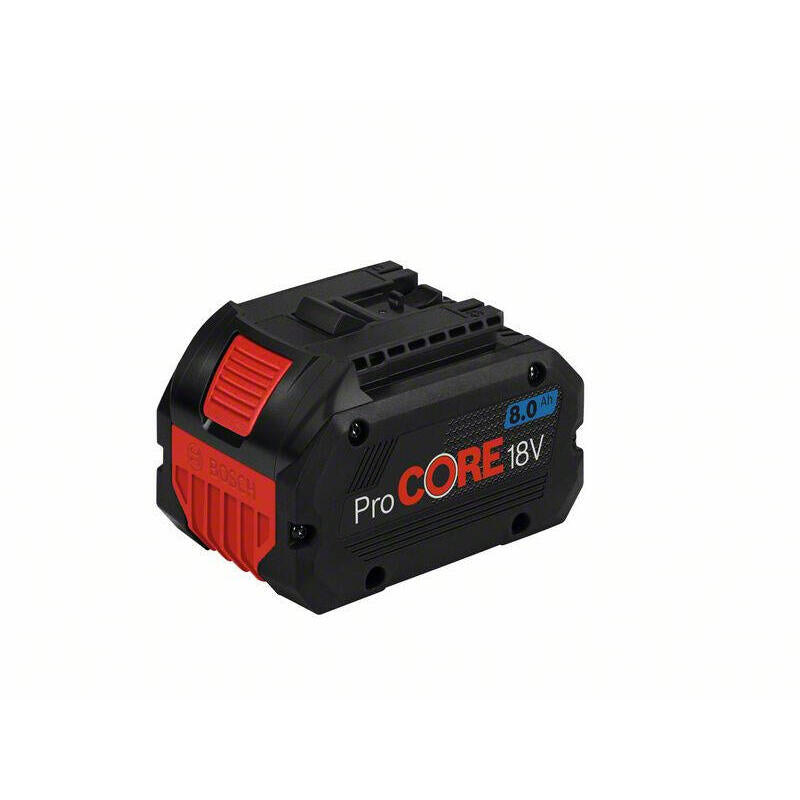 Batería Bosch Procore 18v 8.0ah Profesional (Negro/Rojo, Alianza Ampshare) 1600a016gk
