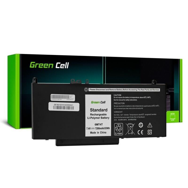 Batería Green Cell 6mt4t 07v69y Para Portátil Dell 7,4v 7200mah (De162)