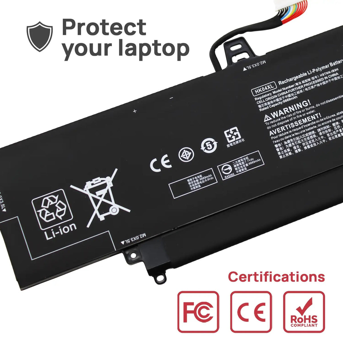Bateria Hk04054Xl Portatil Hp Elitebook X360 1030 G7 G8 1040 G7 G8 Series 54Wh