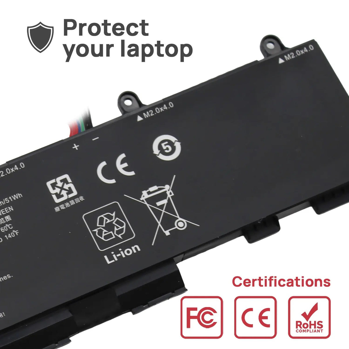Batería Para Portátil Cx03Xl Hp Elitebook X360 830 G7 G8 Series L77624-422