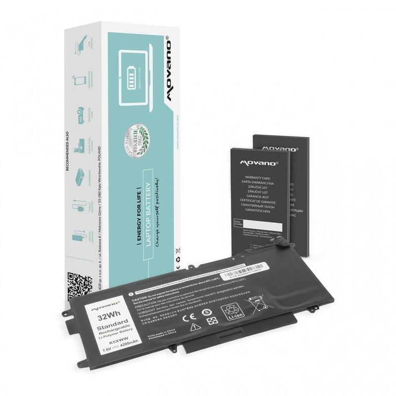 Batería K5xww Para Dell Latitude 5289 7390 2-In-1 - 4200 Mah (32 Wh)