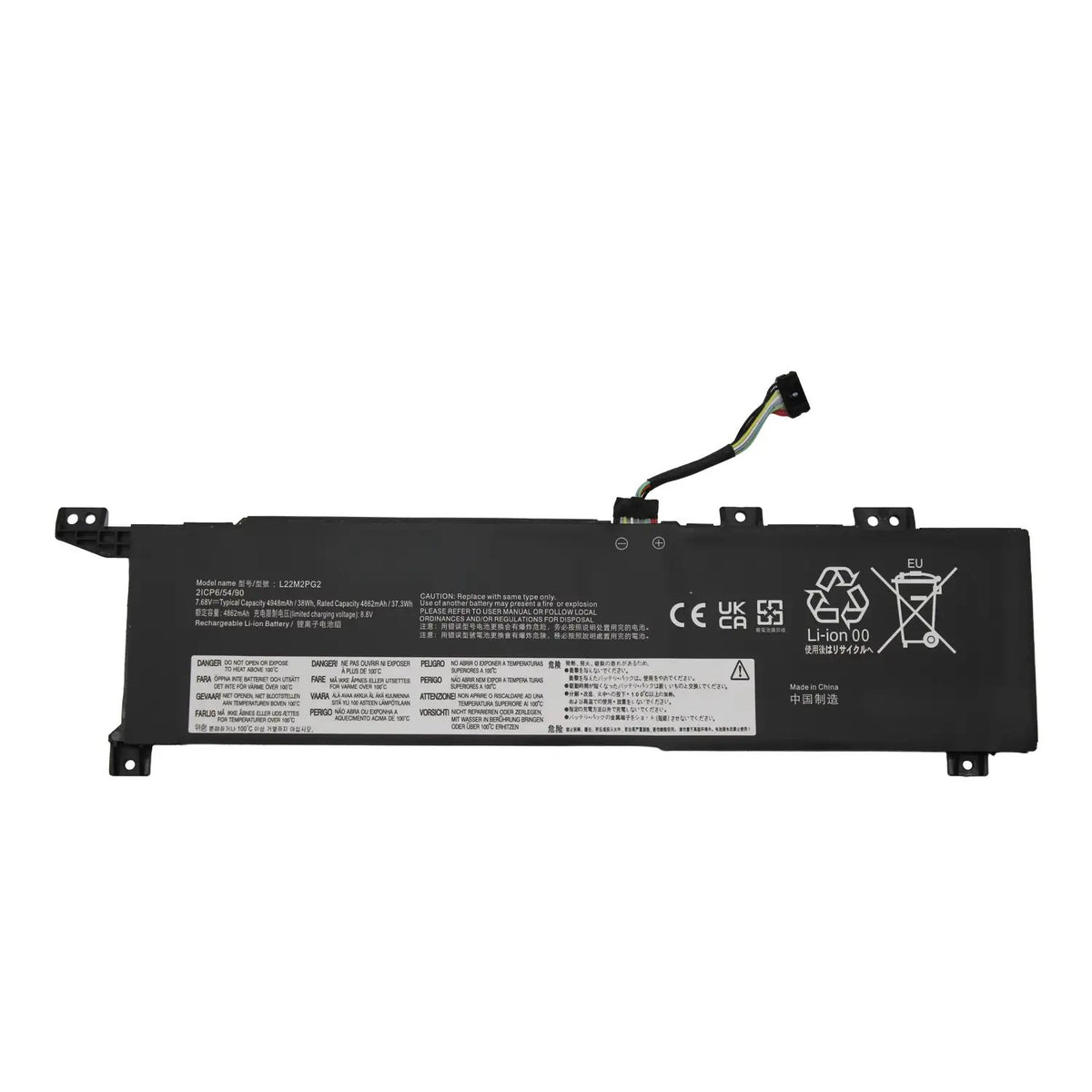 Bateria L22D2Pg2 Para Portatil Lenovo V14-G4 V15-G4