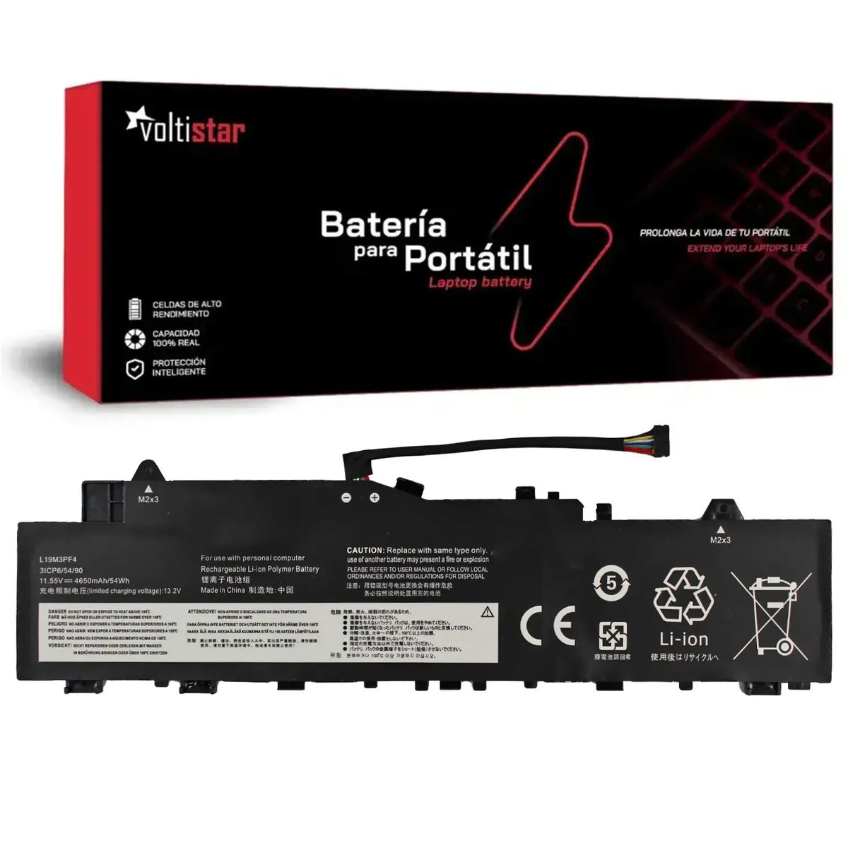 Batería Para Portátil Lenovo L19M3Pf4