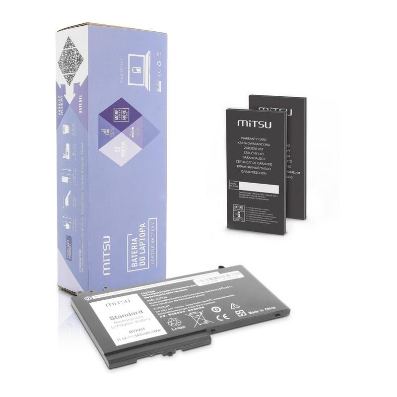 Bateria Mitsu Para Dell Lalitude E5550-11.1 (3400 Mah)