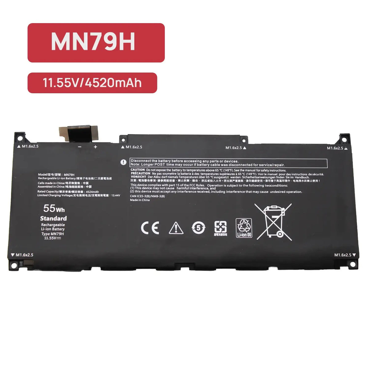 Bateria Mn79H Para Portatil Dell 13 Xps 9230 9320 9340 9345 9350