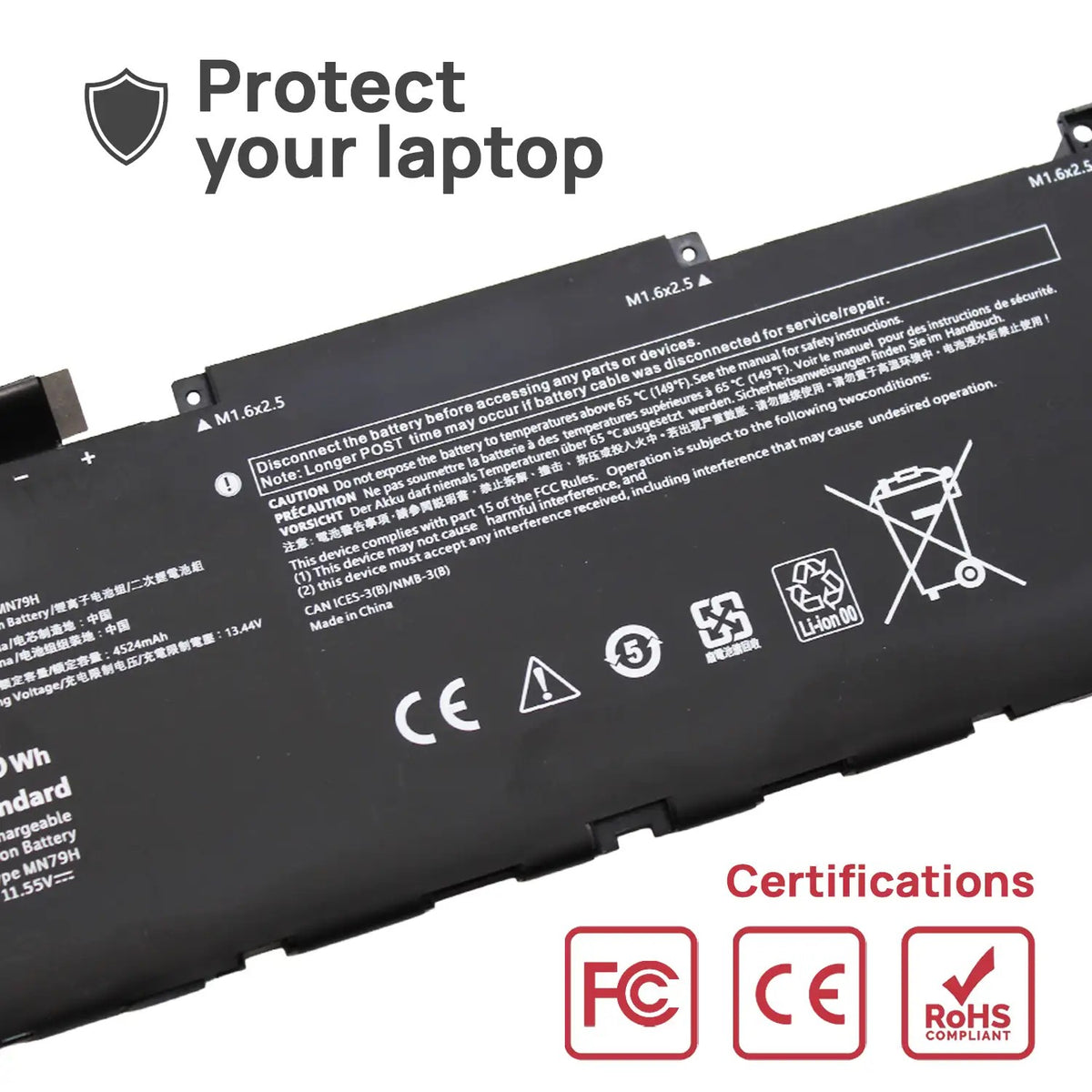 Bateria Mn79H Para Portatil Dell 13 Xps 9230 9320 9340 9345 9350