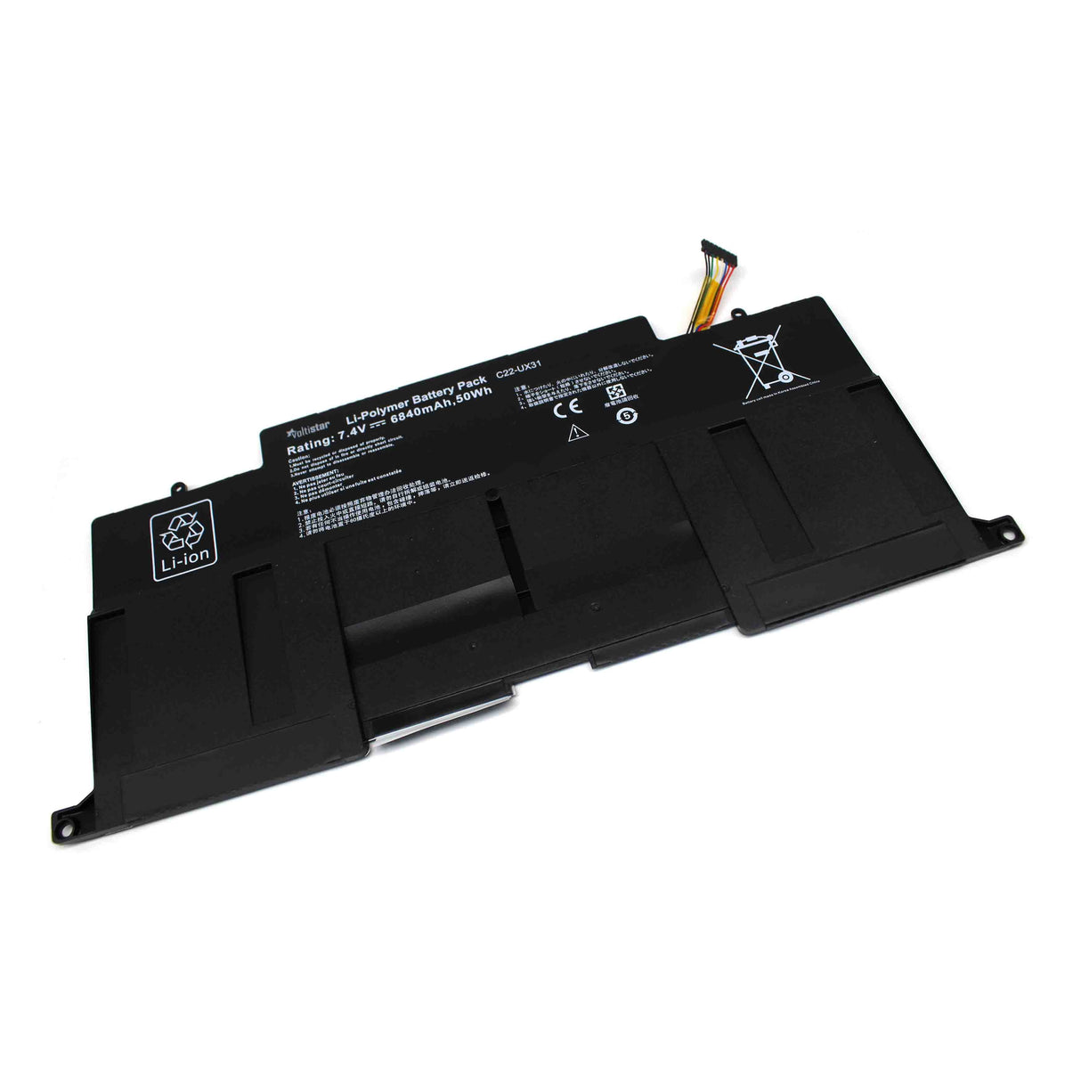 Batería Para Portátil Asus Zenbook Ux31, Ux31A, Ux31E (C22-Ux31)