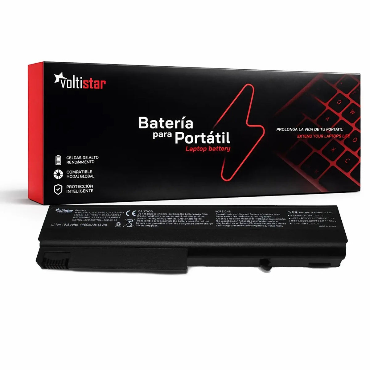 Batería Para Portátil Hp Business Notebook Nx5100 Nx6100 Nx6110ct Nx6115 Nx6120 Nx6125 Nx6300