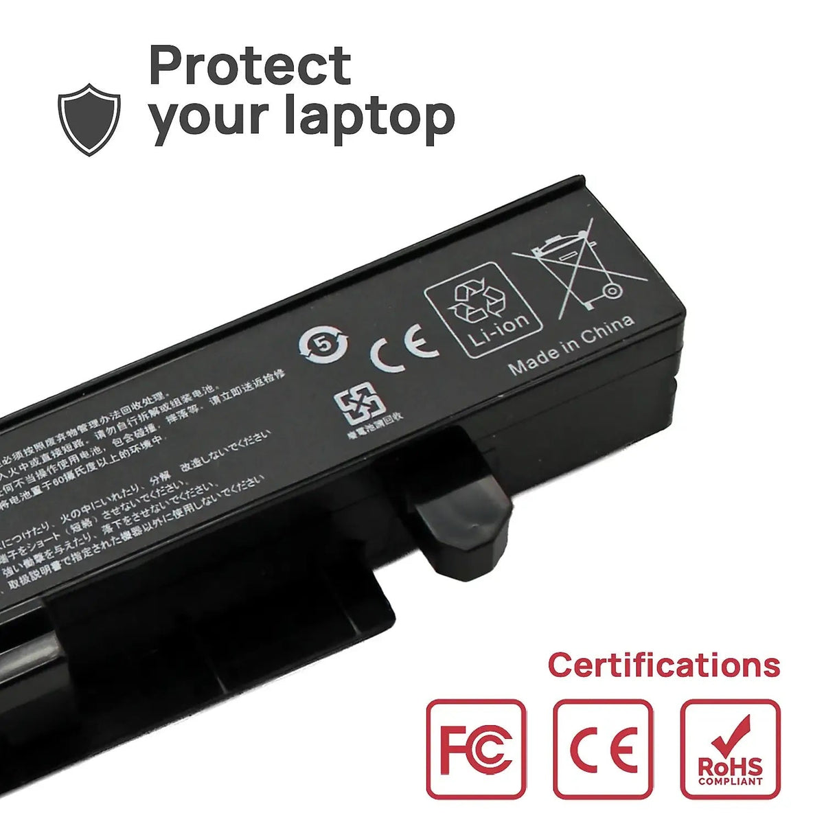 Batería Para Portátil Asus A41-X550a X55l82h