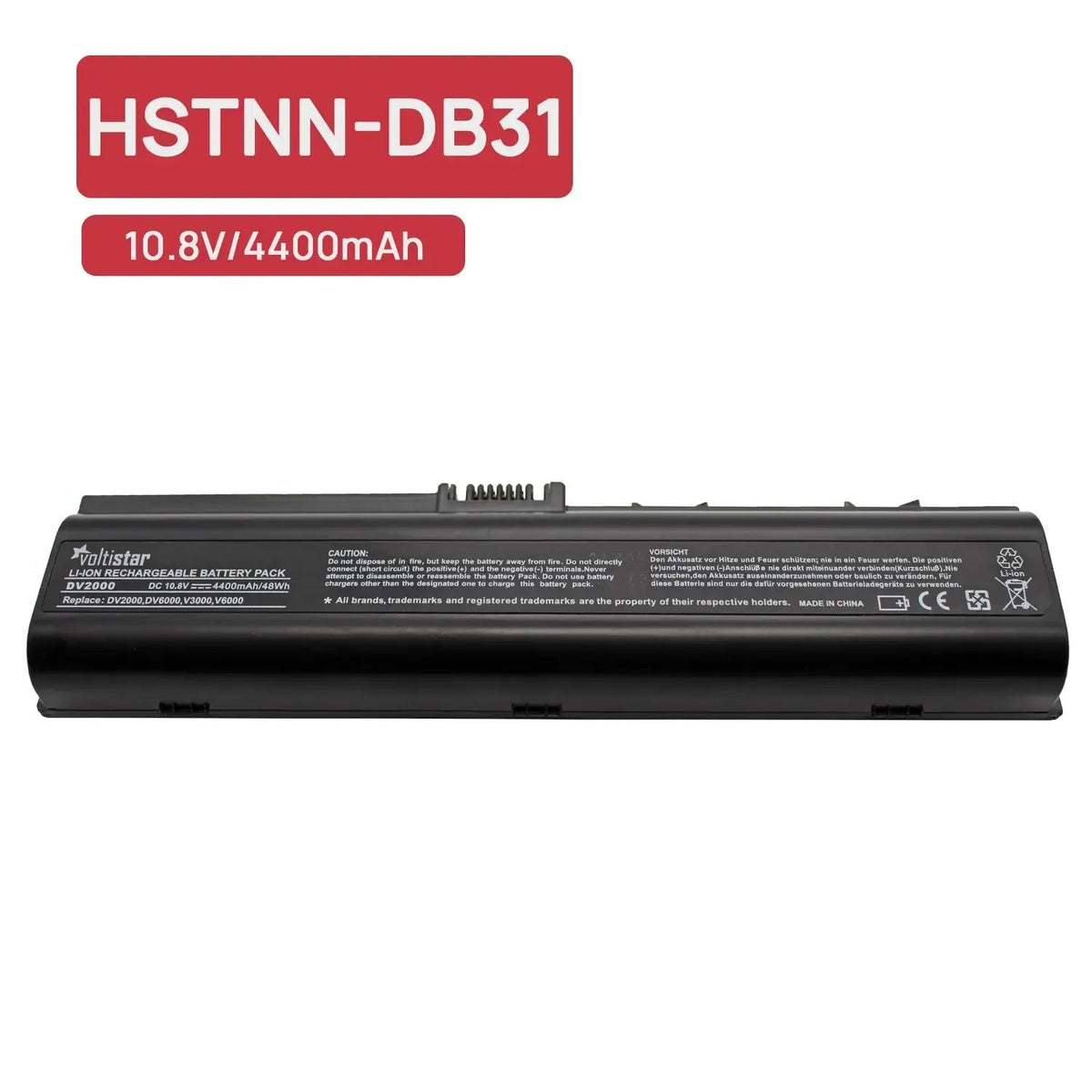 Batería Para Portátil Hp Compaq Hstnn-Db42 Hstnn-Lb31
