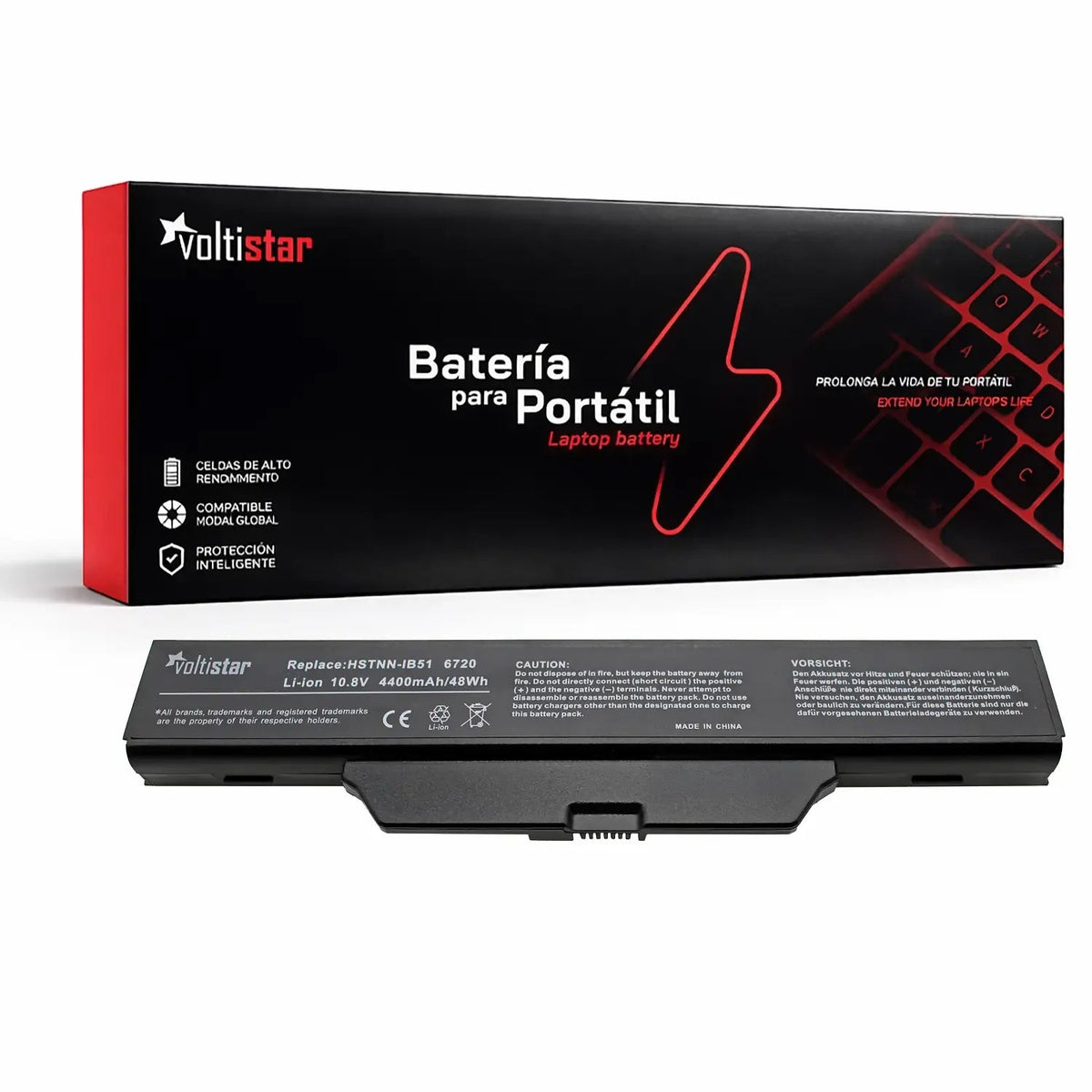 Batería Para Portátil Hp Hstnn-Ib51 Hstnn_ib52 Hstnn-Ib62