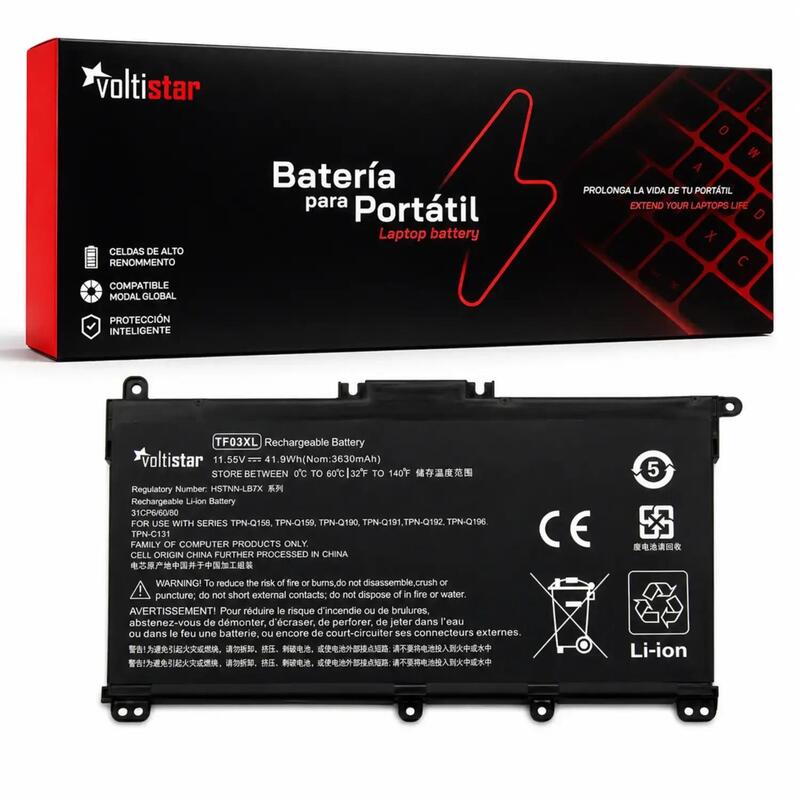 Batería Para Portátil Hp Pavilion 14-Ce 14-Cf 14-Df 15-Cs 15-Da L11421-542