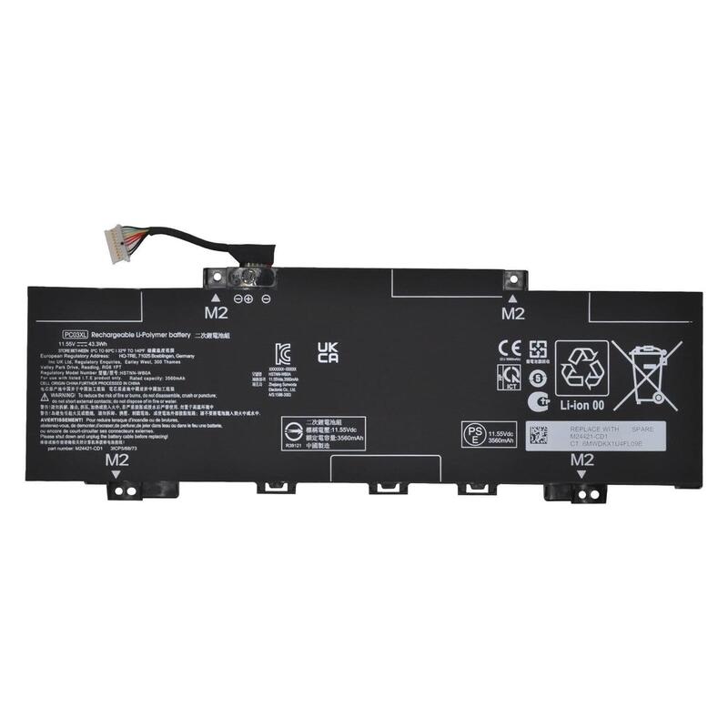 Batería Para Portátil Hp Pavilion X360 14 14 Dw 14 Dy 14 Ba 14 Cd 15 15 Er Pc03xl