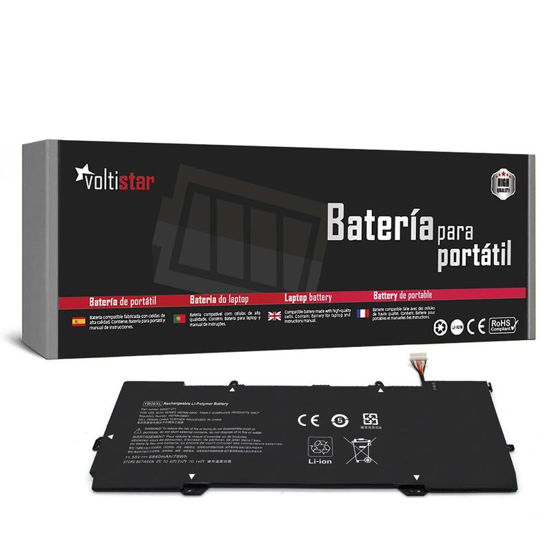 Batería Para Portátil Hp Spectre X360 15 15 Ch010tx Yb06xl Hstnn Db8h Hstnn Db8v