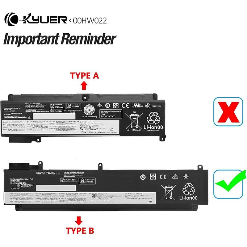 Bateria Para Portatil Lenovo Lenovo Thinkpad T460s T470s 20fa 20f9 20hf 20hg 20jt 20f9003sge 20fa003gge 20f90042ge 20fa0046pb 20hgs00v00 20hf004uge 00hw036 Sb10f46460