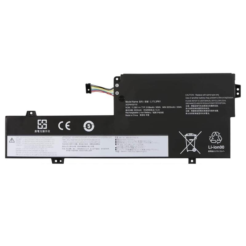 Batería Para Portátil Lenovo Yoga 330 11igm L17l3p61