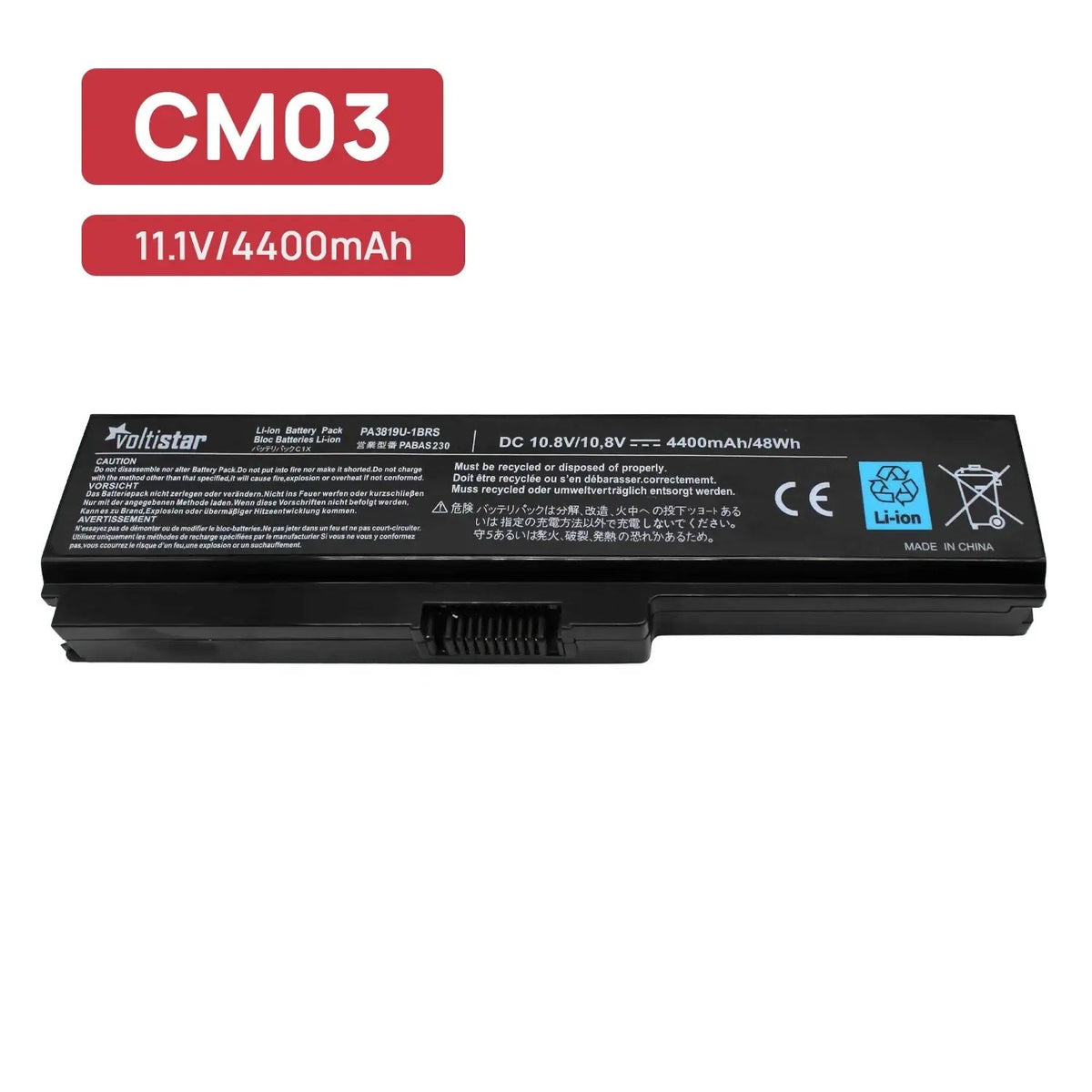 Batería Para Portátil Toshiba Satellite C655 C645 L745 L755 Series