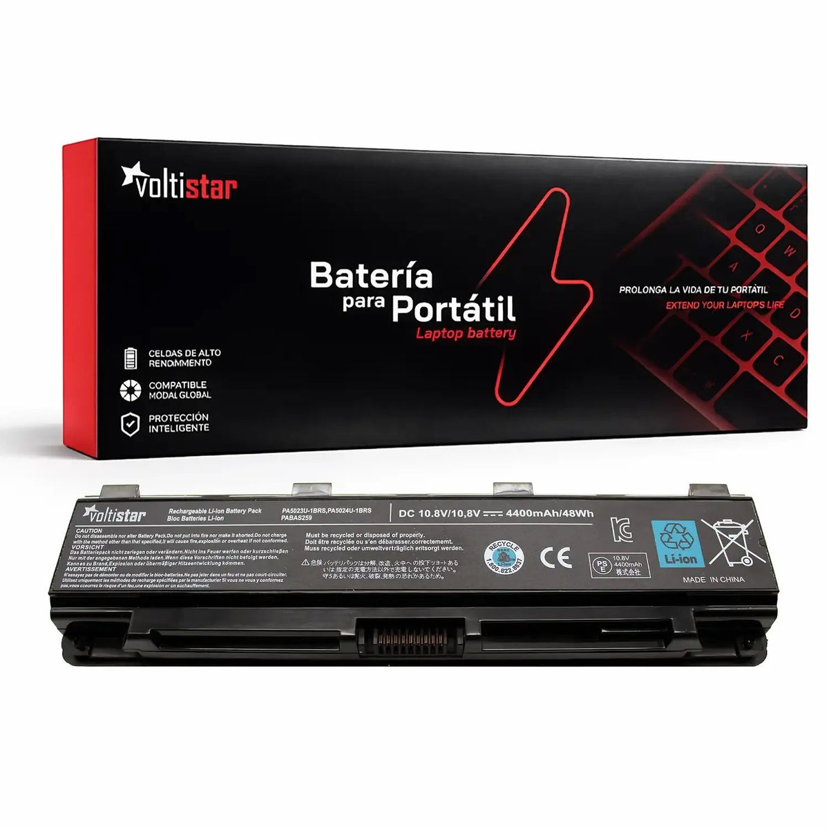 Batería Para Portátil Toshiba Satellite M800
