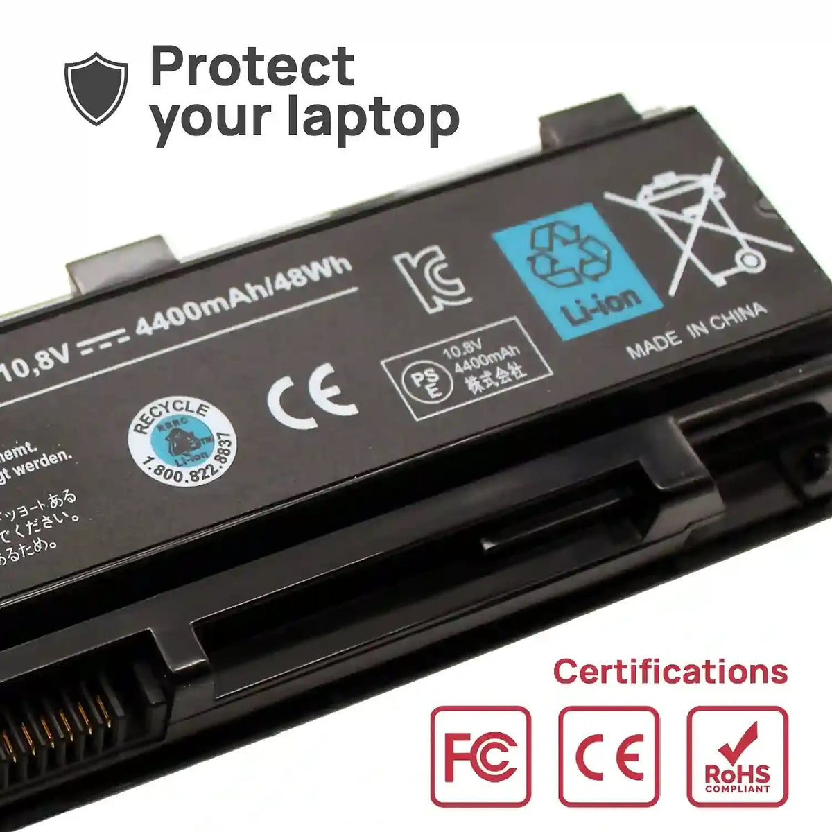 Batería Para Portátil Toshiba Satellite M800