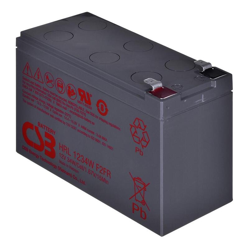 Bateria Para Sai Acumulador Csb Hrl1234wf2fr 12v 9ah