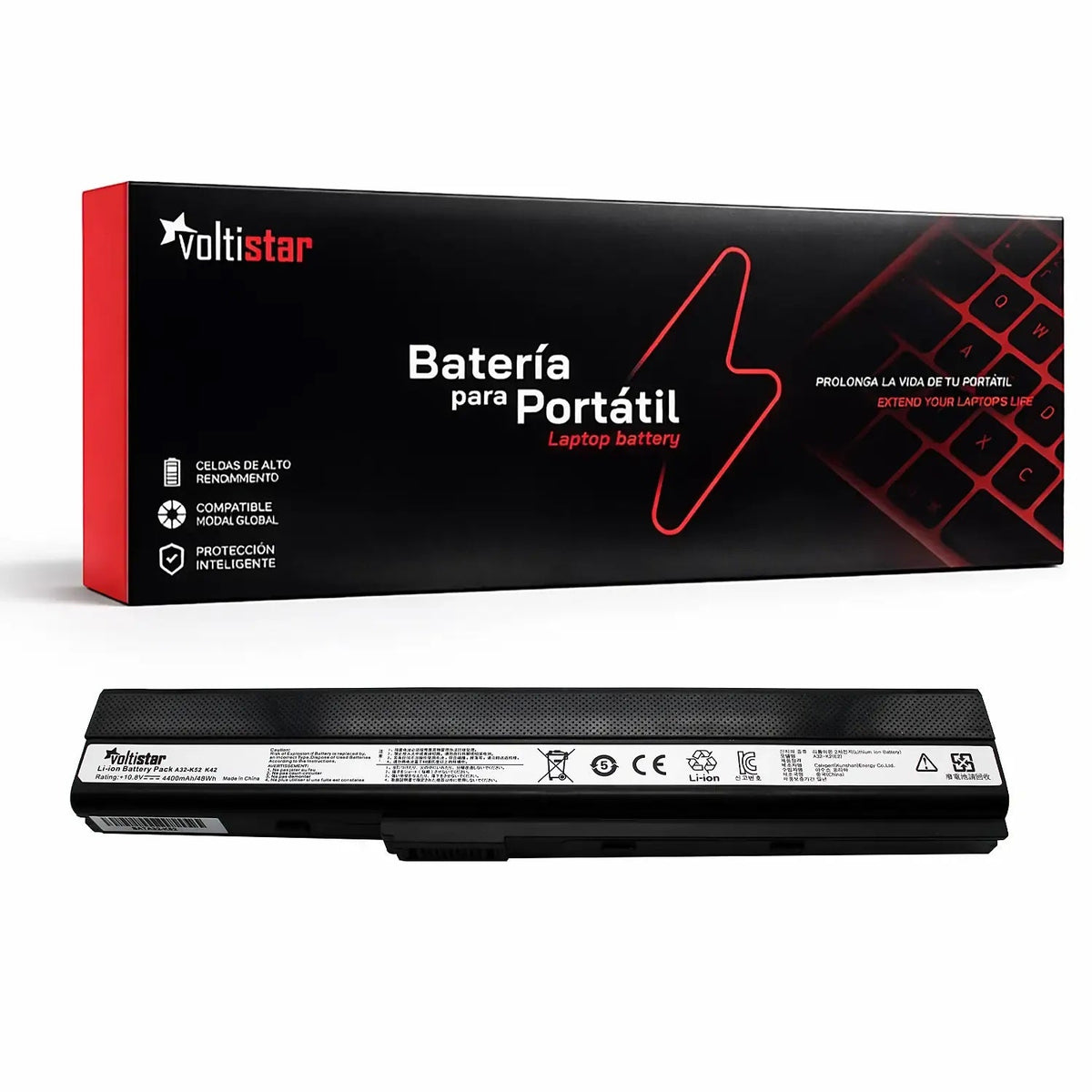 Batería Para Portátil Asus K52j