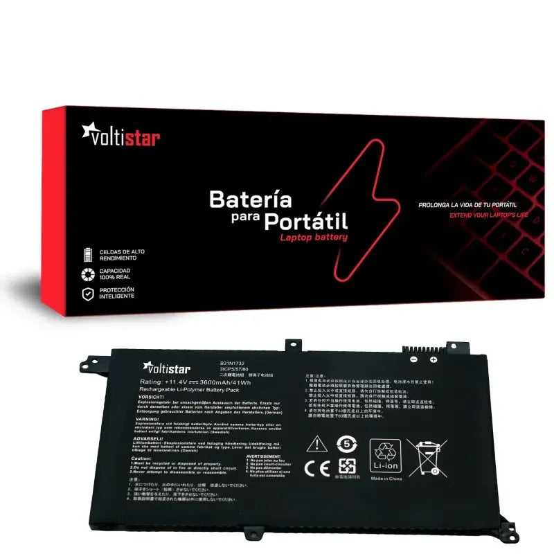 Batería Para Portátil Asus N571 N571g N571gd