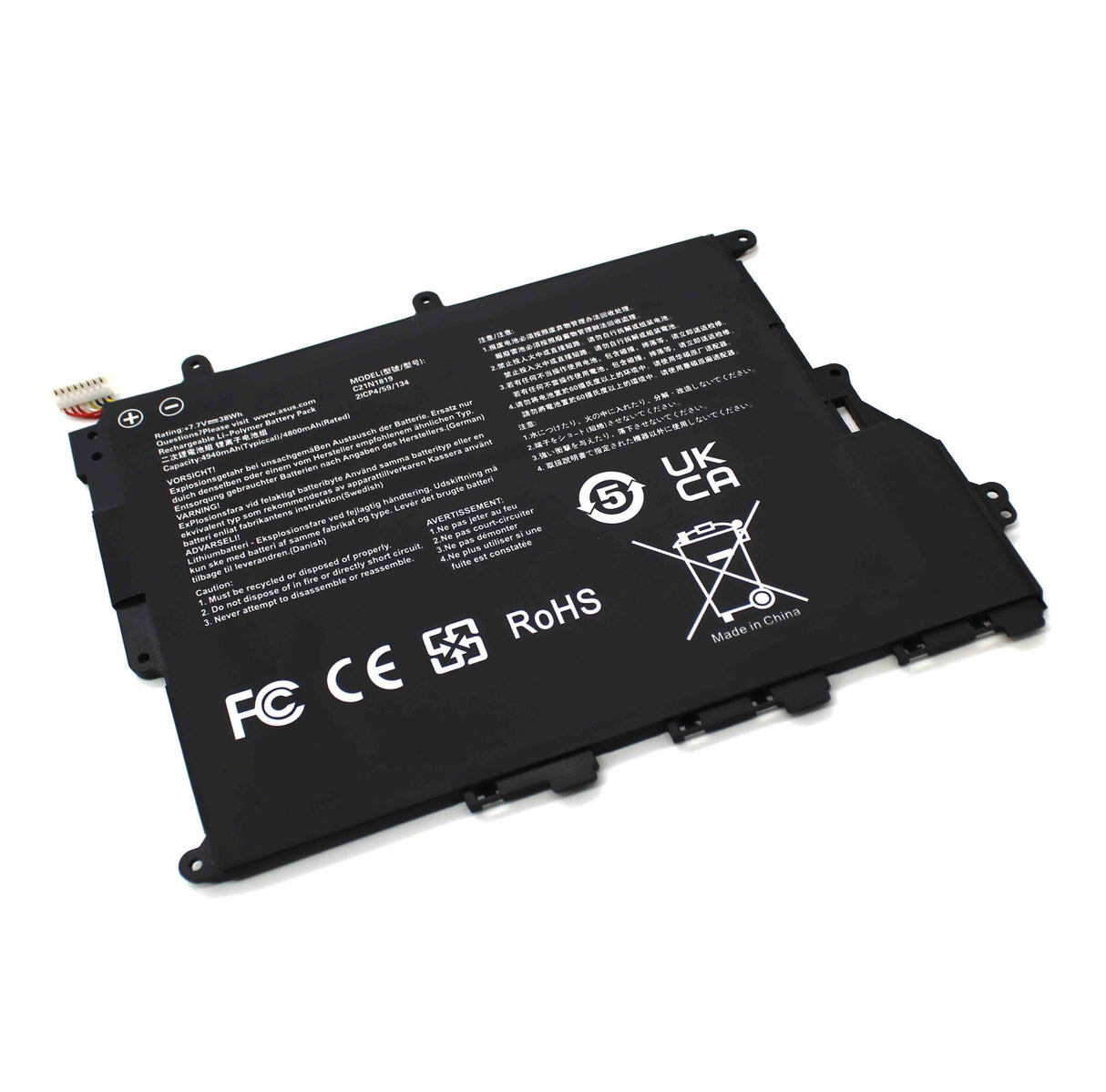 Batería Para Portátil Asus Vivobook 14 X420Fa X420Ua Series C21N1819