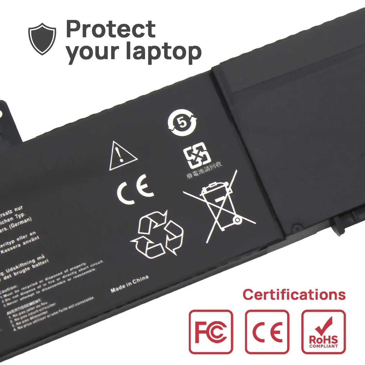 Batería Para Portátil C31N1517 Asus Vivobook Flip Tp301 Tp301U Tp301Ua Tp301Uj