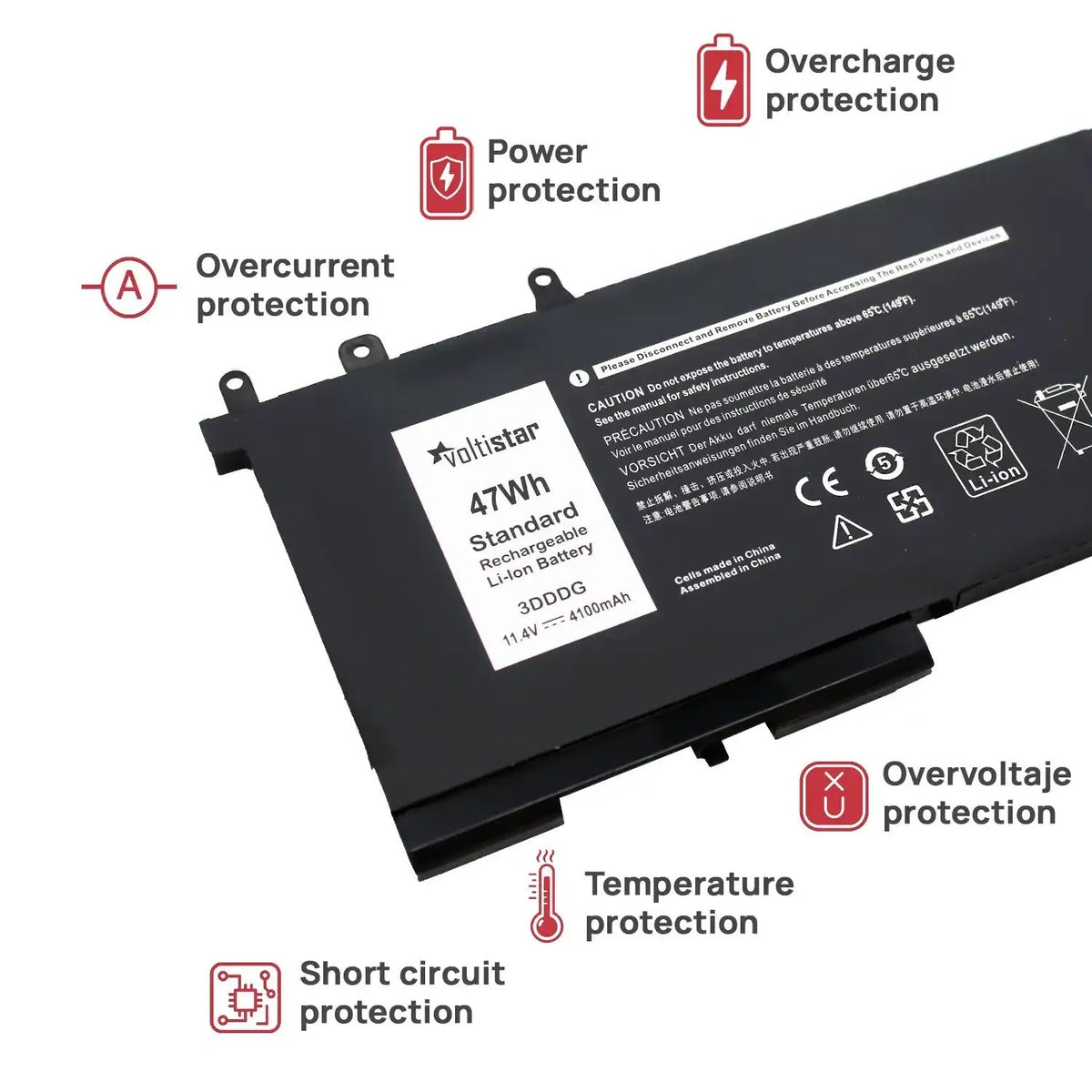 Batería Para Portátil Dell 0d4cmy