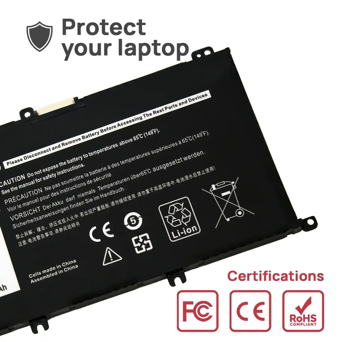 Batería Para Portátil Dell Inspiron 15 7000 7559 7557 7566 7567 7759 357F9