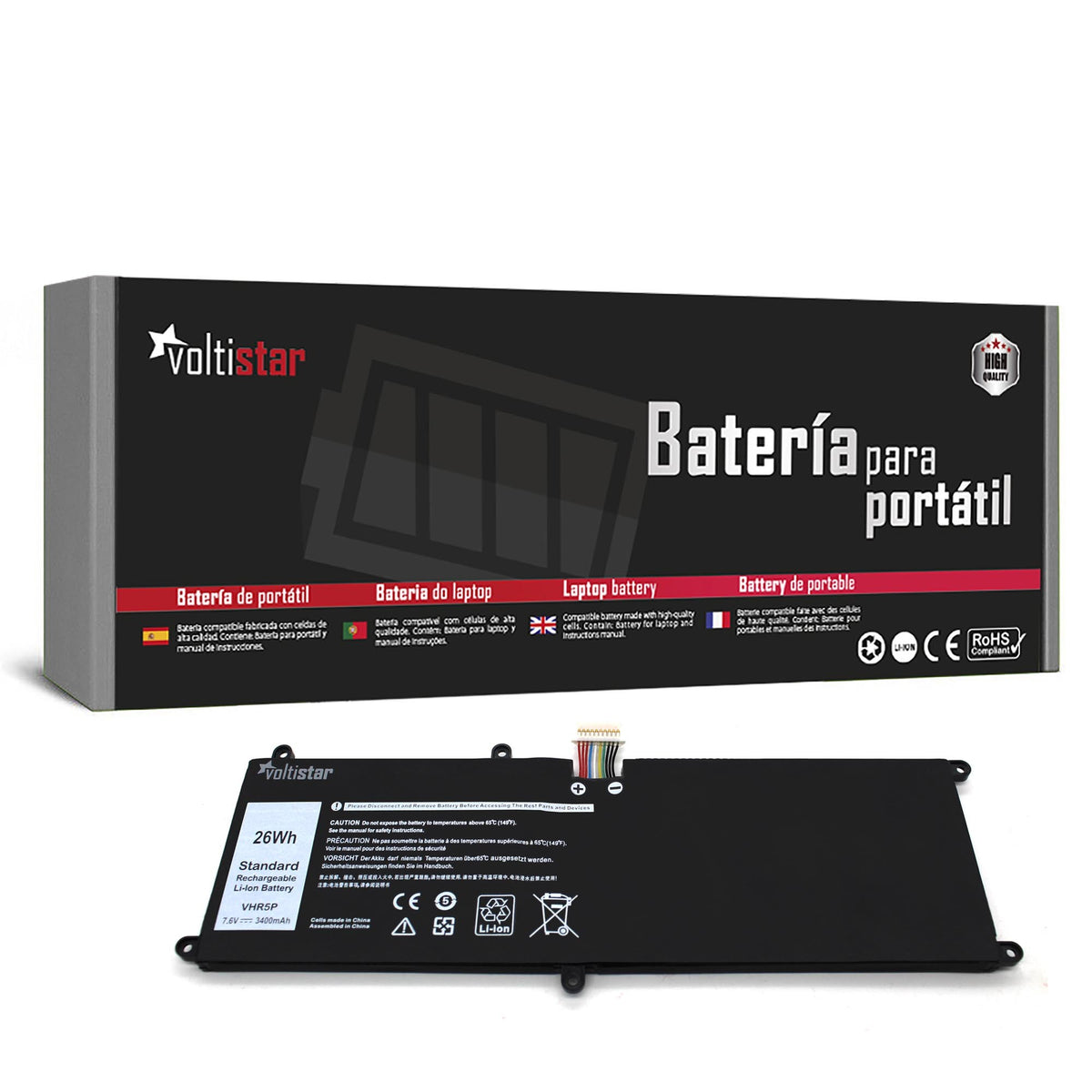 Batería Para Portátil Dell Latitude 11 5175 Xrhwg 0Xrhwg Rhf3V