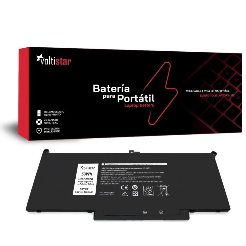 Batería Para Portátil Dell Latitude 7290 7390 7490 Dm3Wc Myj96 2X39G Dwx9J