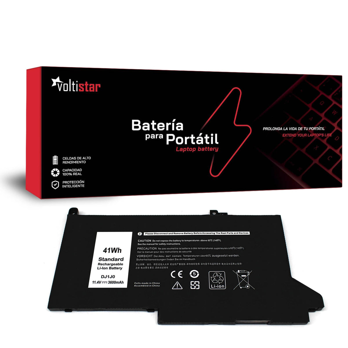 Batería Para Portátil Dell Latitude Dj1J0