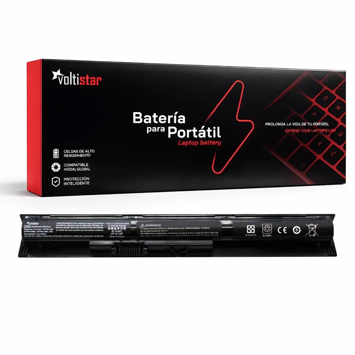 Batería Para Portátil Hp 756479-421 756481-241 756746-001 756743-001 Vi04 Vi04xl