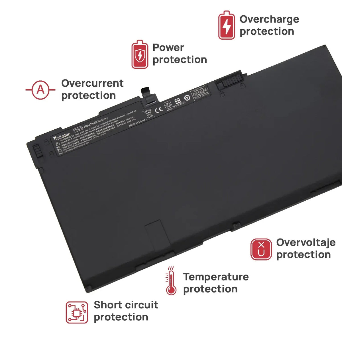 Batería Para Portátil Hp E7U24Ut