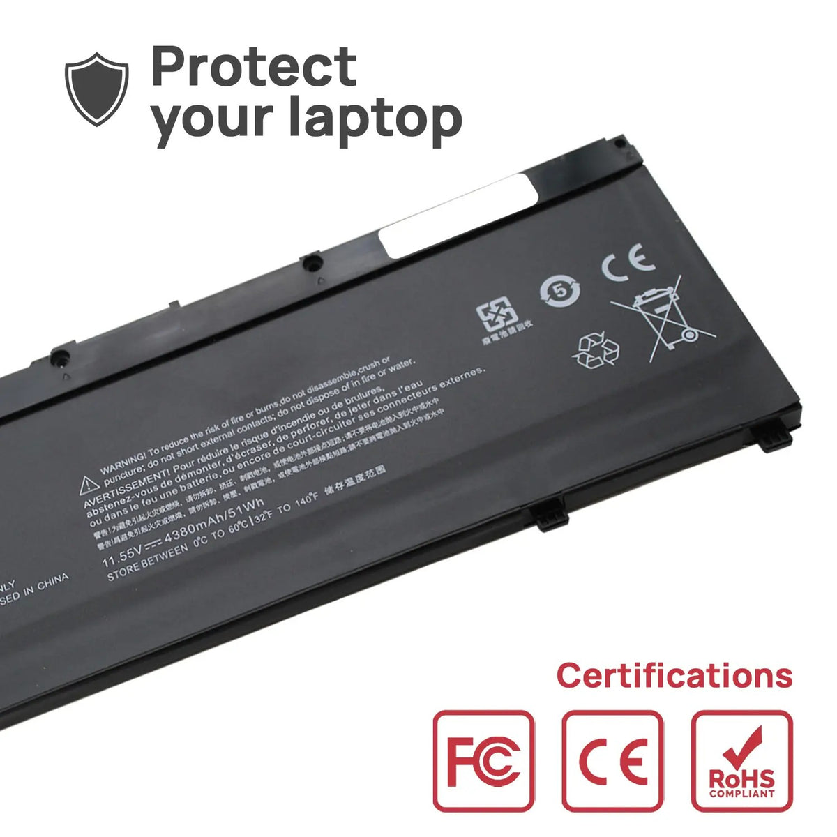 Batería Para Portátil Hp Pavilion 15-Cx 15-Cx0020Nr L08855-855 Hstnn-Ib8L Sr03Xl