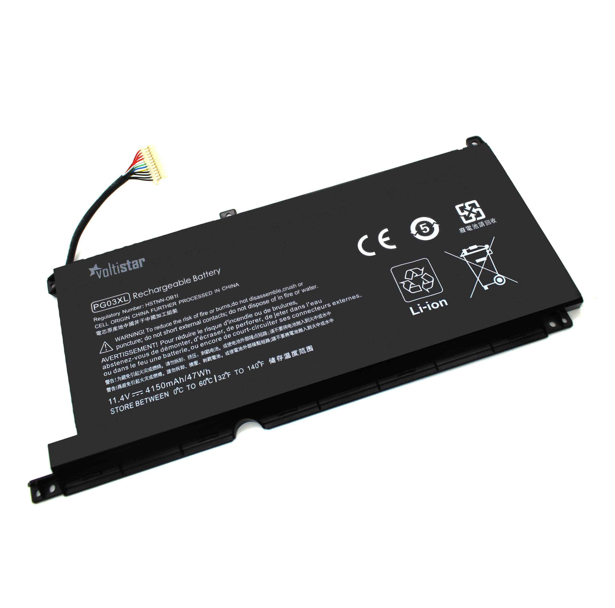 Batería Para Portátil Hp Spectre X360 15-Ap004Ng Pg03Xl Tpn-Q168 Hstnn-Lb7C
