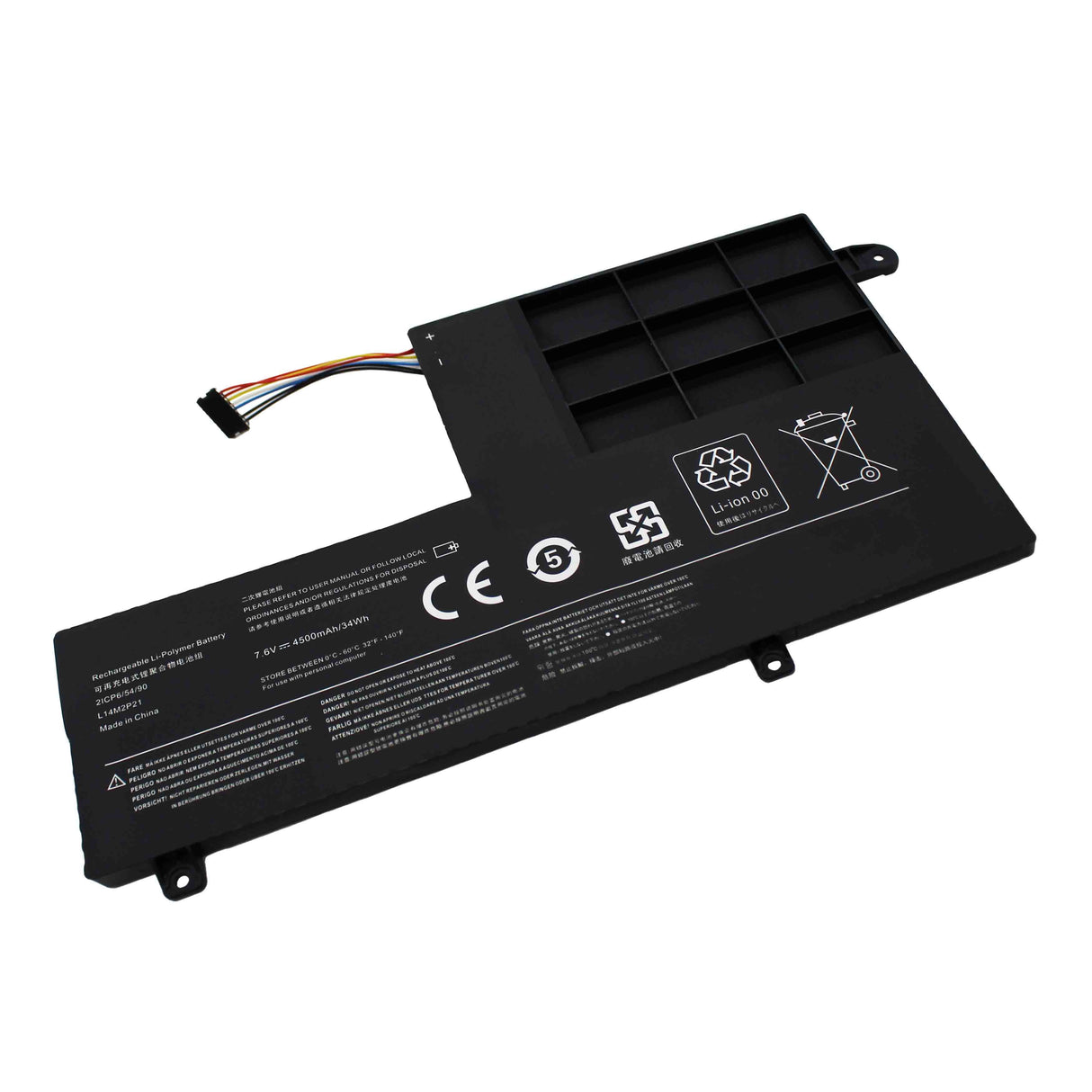 Batería Para Portátil Lenovo Ideapad 300S 310S-14Isk 500S-14Isk L14M2P21