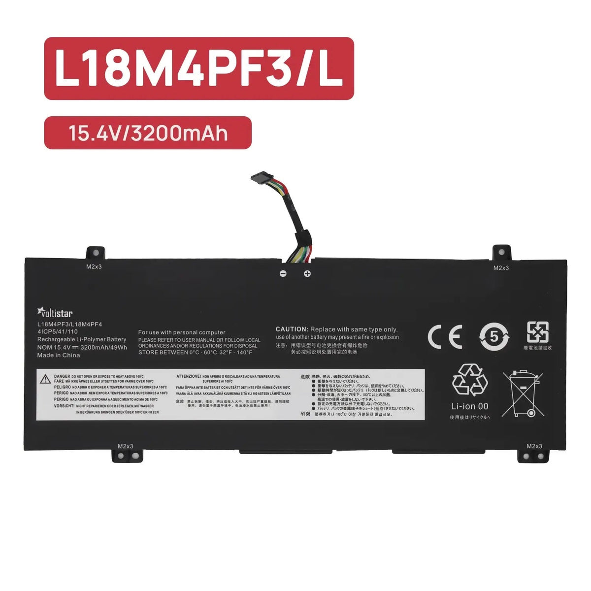 Batería Para Portátil Lenovo L18m4pf3 L18c4pf3