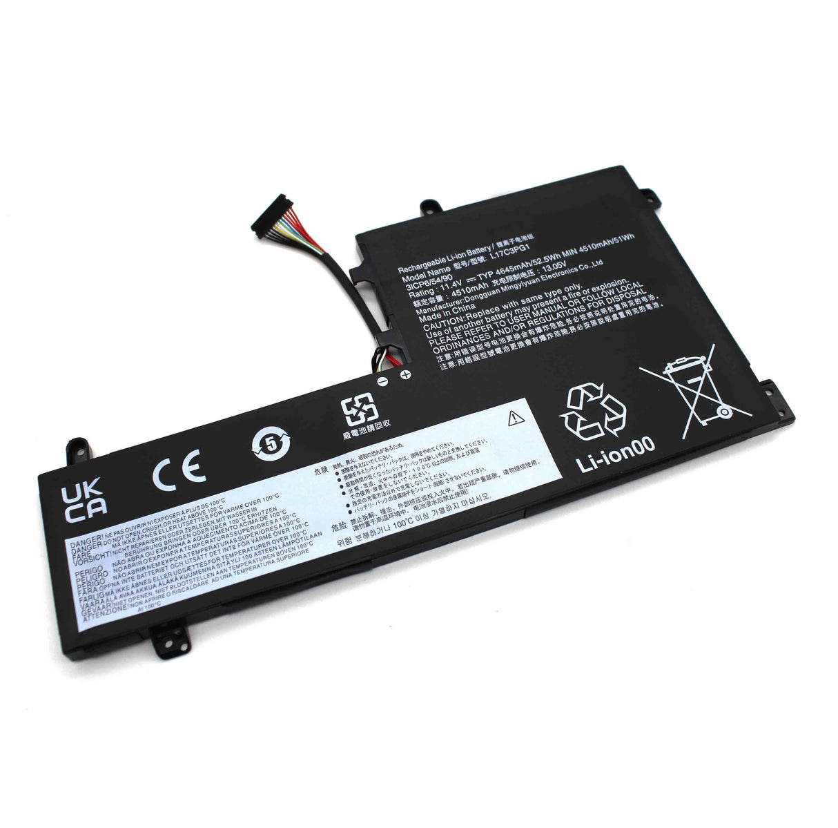 Batería Para Portátil Lenovo Legion Y530 Y7000 Y7000P Y540-15Irh L17C3Pg2 L17M3Pg1