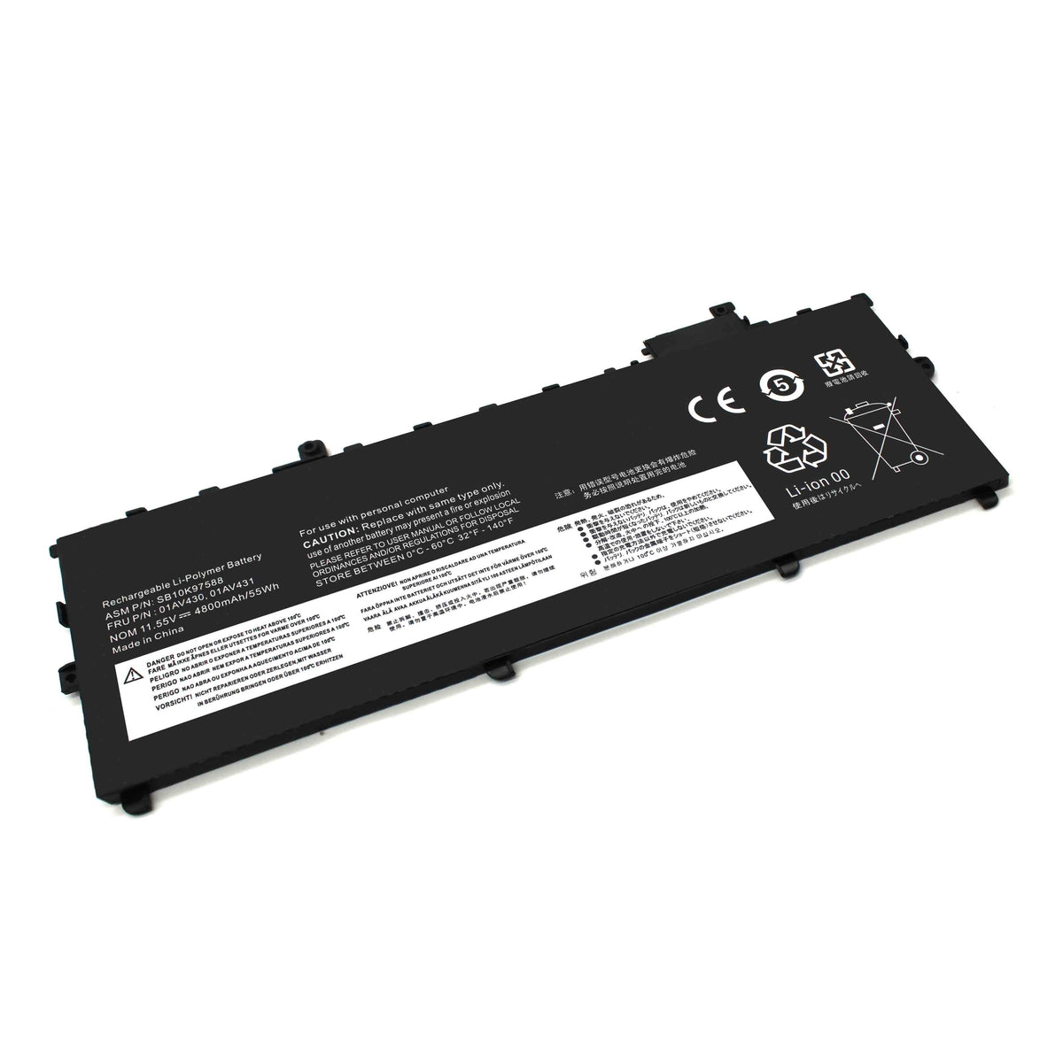 Batería Para Portátil Lenovo Thinkpad X1 Carbon 5Th Gen 2017 6Th Gen 2018 01Av430 01Av494